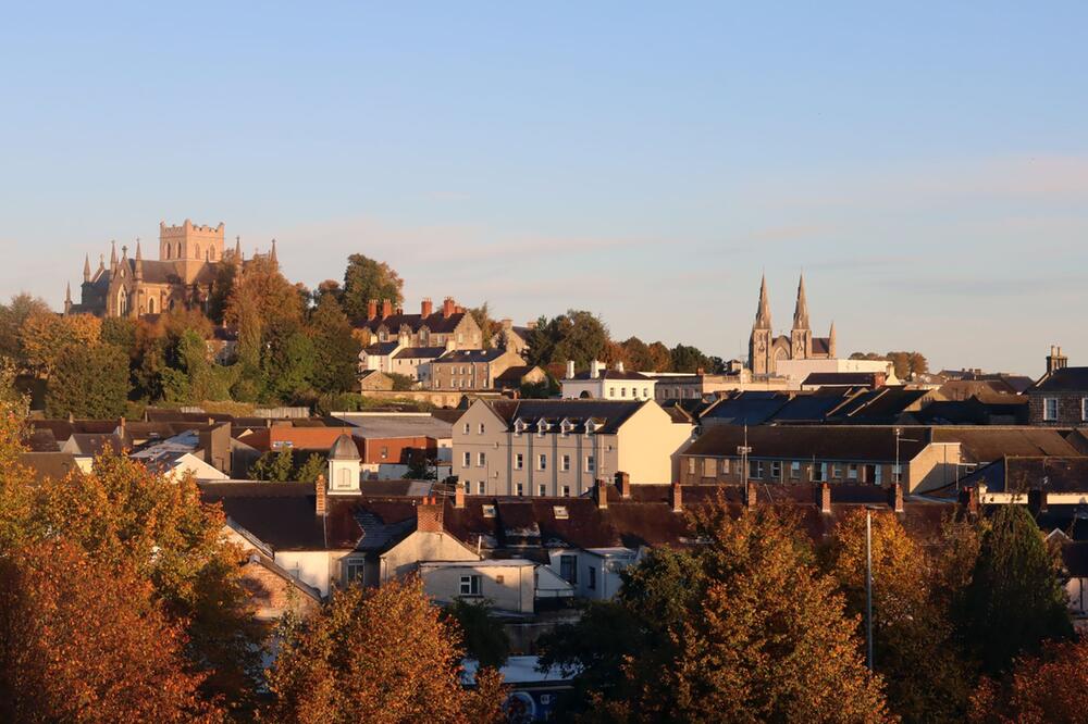 Blick auf Armagh