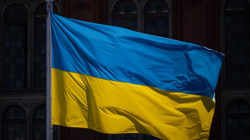 Ukraine Flagge