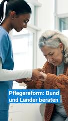 Drohendes Milliardendefizit: Bund und Länder beraten erneut zu Pflegereform