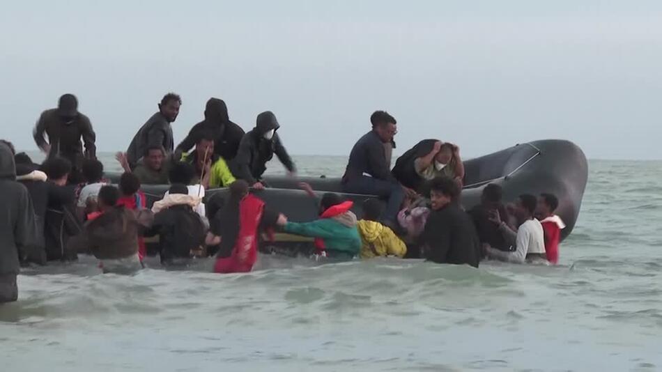 Ärmelkanal: Abkommen zwischen London und Paris soll irreguläre Migration reduzieren