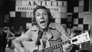 Michael Thilo bei einem Fernsehauftritt im Jahr 1975.