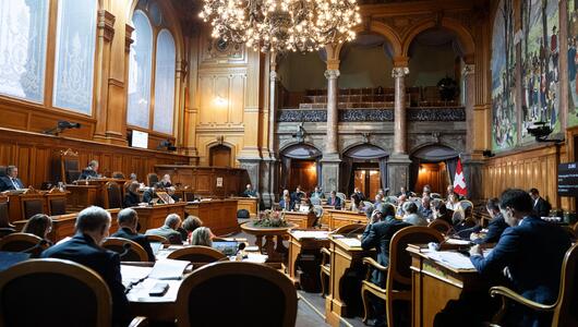 Der Staenderat debattiert an der Wintersession der Eidgenoessischen Raete