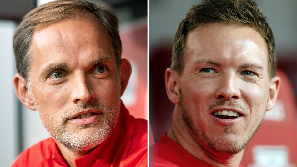 Fussball-Trainer Tuchel und Nagelsmann