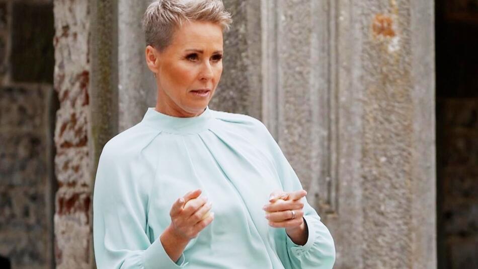 Sonja Zietlow im Finale der aktuellen "Die Verräter"-Staffel.