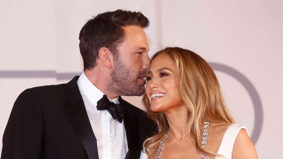 Ben Affleck und Jennifer Lopez im September 2021 in Italien.