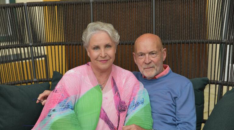 Katerina Jacob und ihr Ehemann Jochen Neumann.