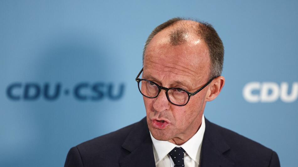 Unionskanzlerkandidat Friedrich Merz