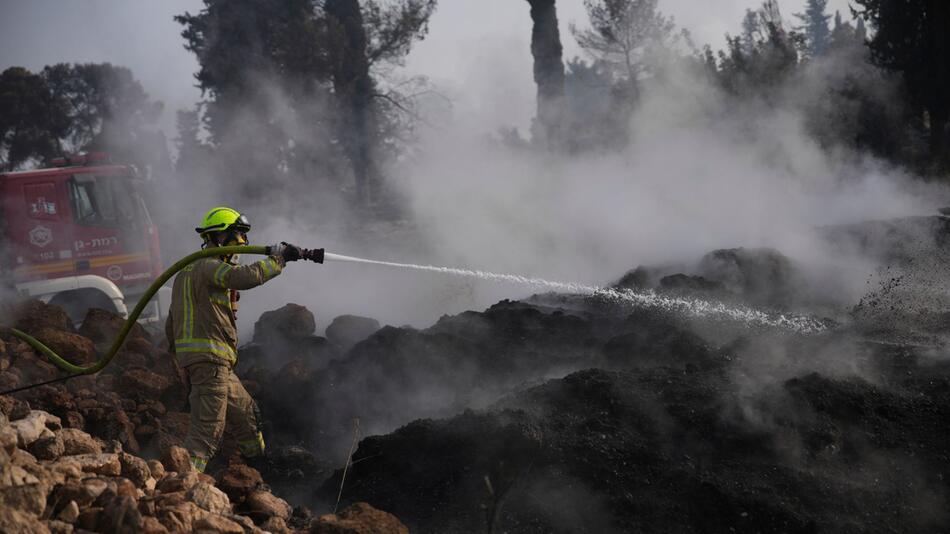 Waldbrand in Israel