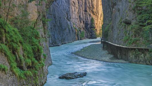 Aareschlucht, Schweiz