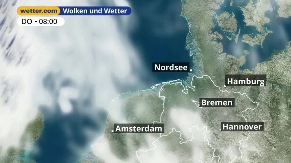 "Nordsee: Dein Wetter für Deine Region!"