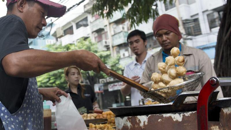 Strassenküchen in Bangkok