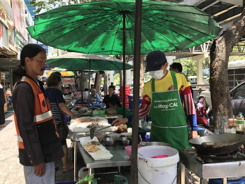 Strassenküchen in Bangkok