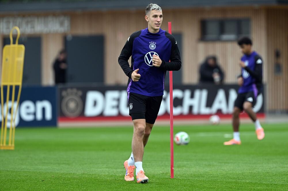 Training Fussball-Nationalmannschaft
