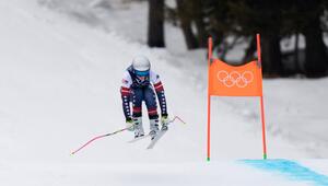 Lindsey Vonn beim Training am Samstag.