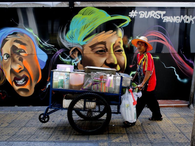 Strassenküchen in Bangkok