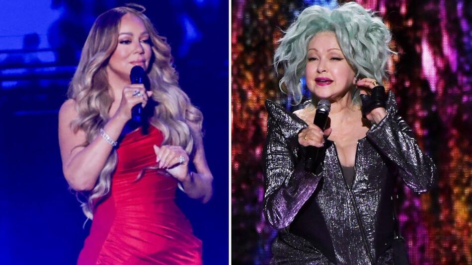 Mariah Carey und Cyndi Lauper sind zwei der 14 Nominierten für die Rock & Roll Hall of Fame.