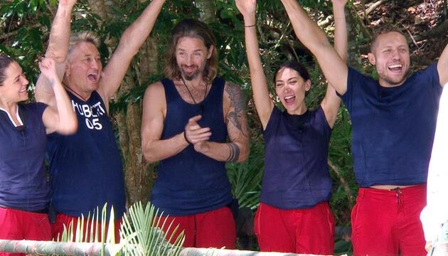 Die Halbfinalisten mussten in die "Creek der Sterne"-Prüfung.