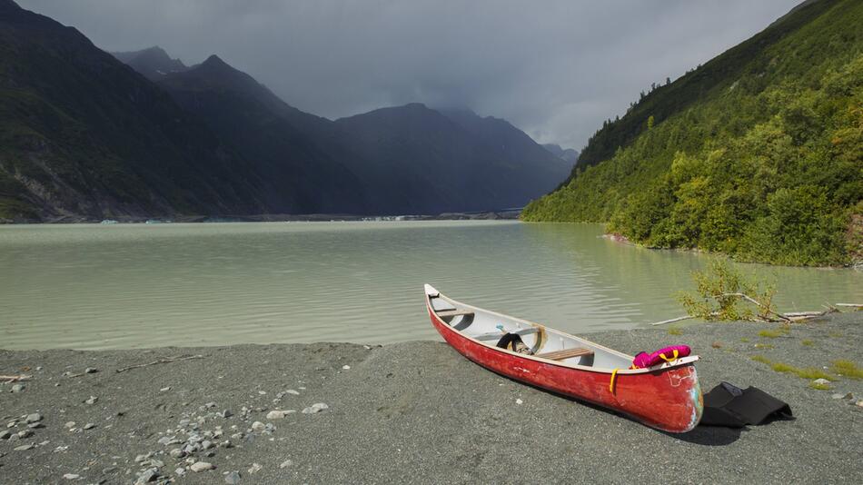 See am Valdez-Gletscher in Alaska