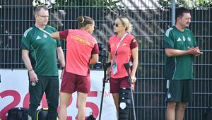 Frauenfussball-EM - Training Deutschland