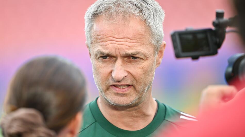 Frauenfussball-EM - Abschlusstraining Deutschland