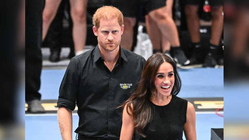 Harry und Meghan bei einer Invictus-Games-Veranstaltung im Herbst 2023 in Düsseldorf.