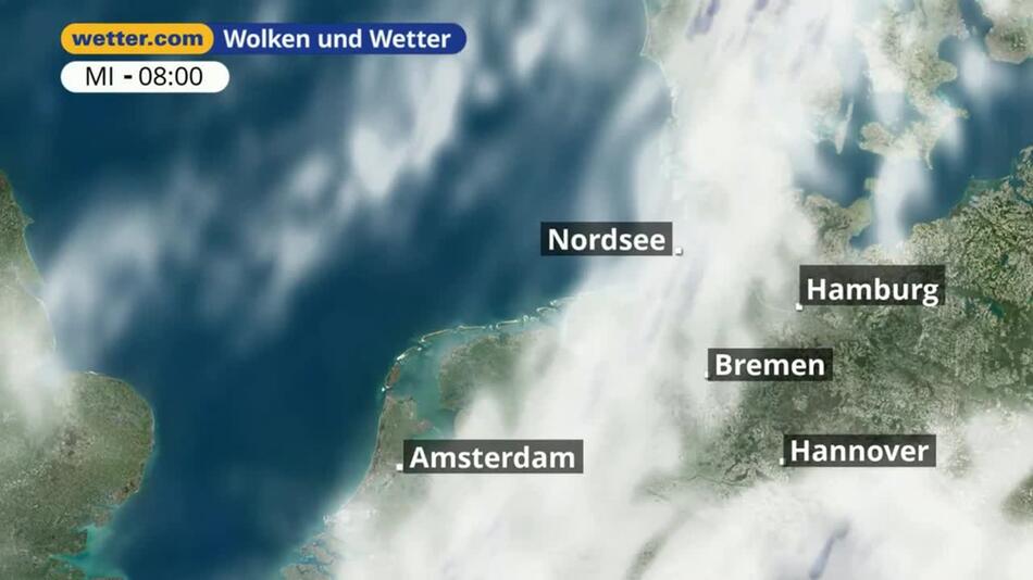 "Nordsee: Dein Wetter für Deine Region!"
