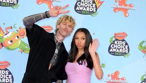 Machine Gun Kelly mit Tochter Casie.