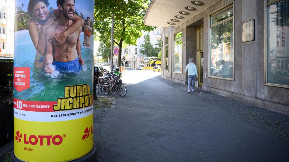 Werbung für den Eurojackpot