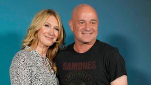 Andre Agassi und Steffi Graf