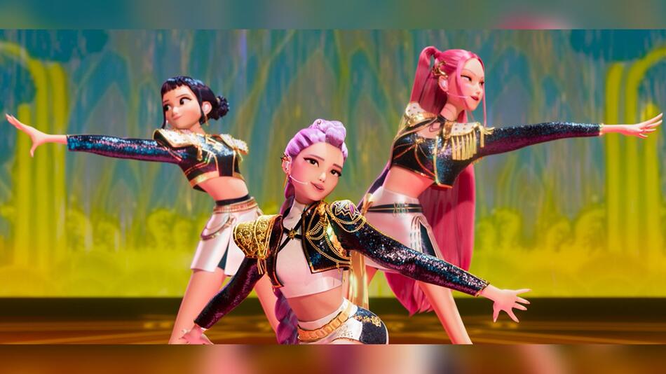 Die fiktive Girlgroup Huntr/x aus "KPop Demon Hunters" singt "Golden", den offiziellen Sommerhit ...