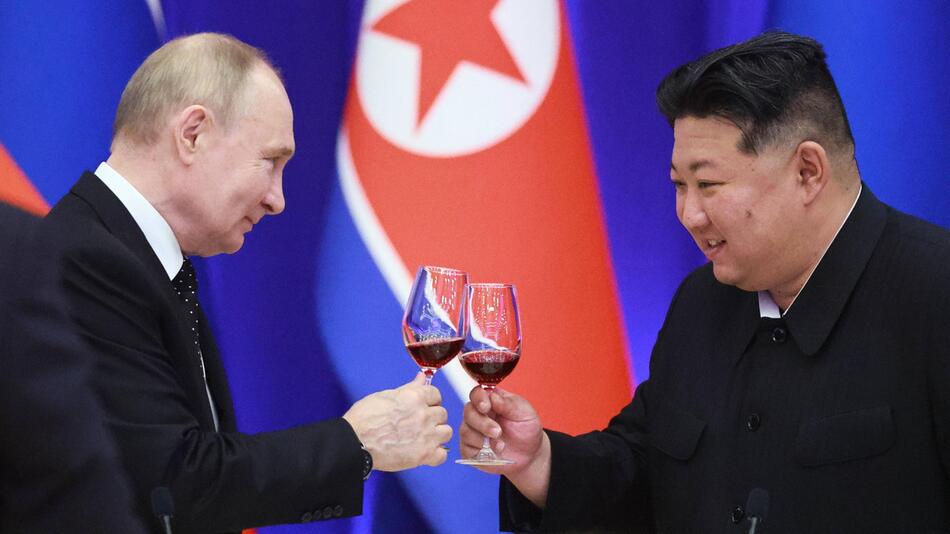 Wladimir Putin und Kim Jong Un
