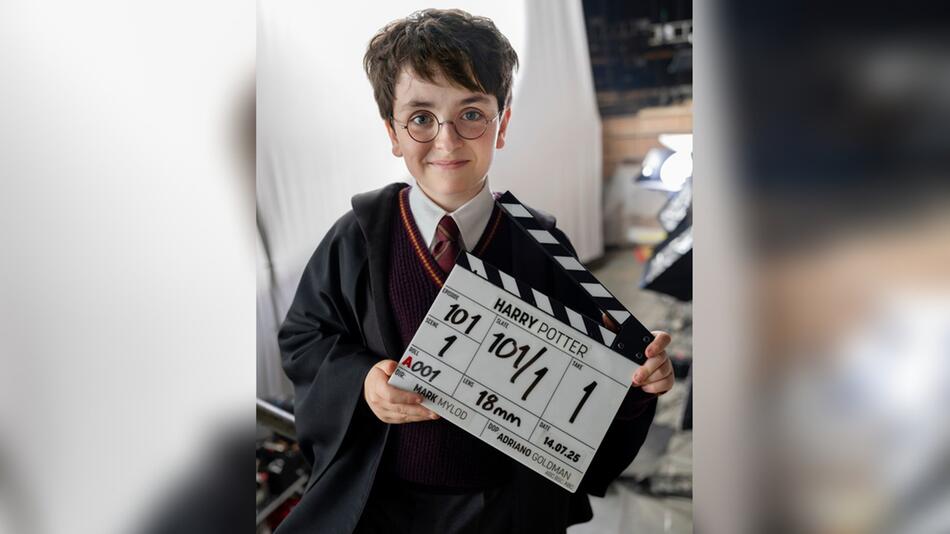 "Surrealer" Moment: Dominic McLaughlin als Harry Potter.