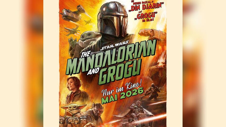 Neben dem Trailer wurde das Poster zu "Star Wars: The Mandalorian & Grogu" veröffentlicht.