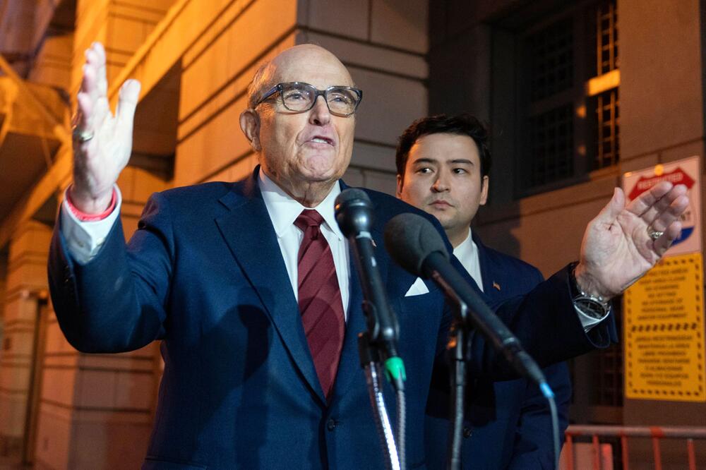 Giuliani vor Gericht wegen Falschaussage nach Wahl 2020