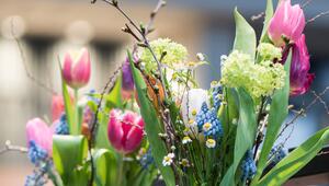 Florale Osterdeko auf der Messe Ambiente
