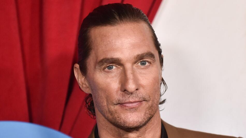 Matthew McConaughey hatte einen Zusammenstoss mit einer Biene.