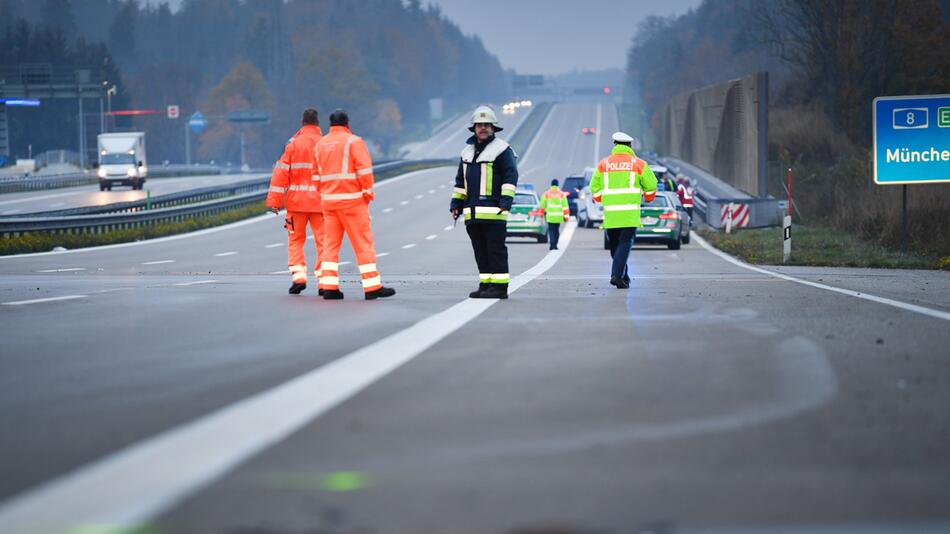 Tödlicher Geisterfahrer-Unfall auf A8