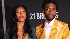 Chadwick Boseman mit Taylor Simone Ledward im November 2019.