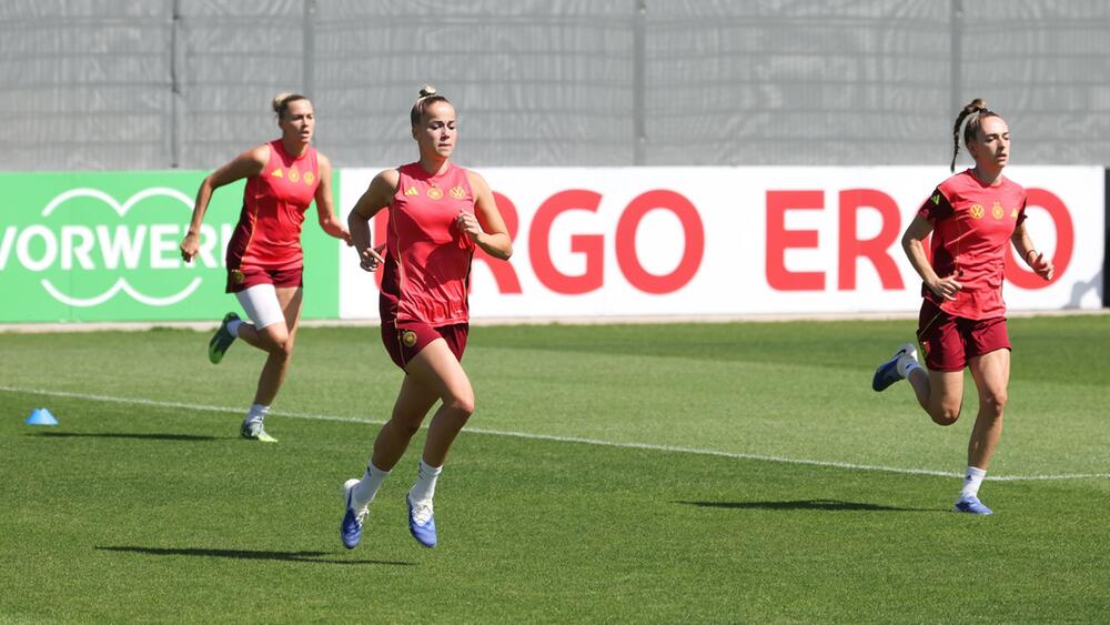 Trainingslager Fussball-Nationalmannschaft der Frauen