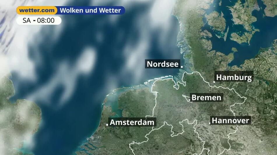 "Nordsee: Dein Wetter für Deine Region!"