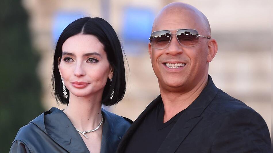 Meadow Walker und Vin Diesel bei der Premiere von "Fast & Furious 10" in Rom.