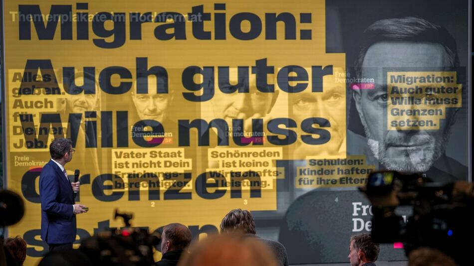 FDP-Kampagne zur Bundestagswahl 2025