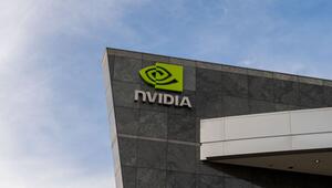 Das Logo des Chipkonzerns Nvidia ist am Hauptquartier im Silicon Valley