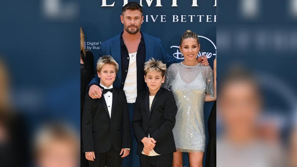 Chris Hemsworth brachte seine Söhne Sasha und Tristan mit zu einer Serienpremiere.