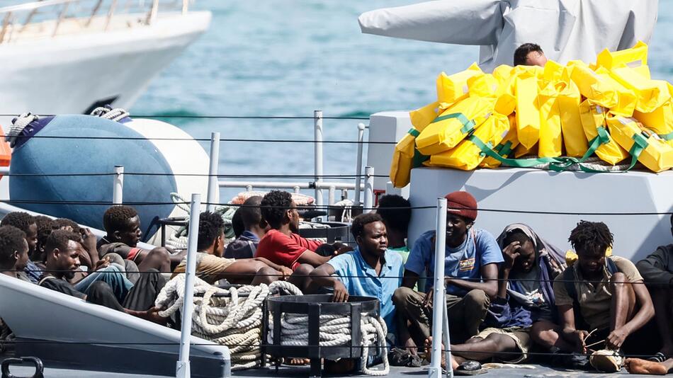 Migranten in Italien - Lampedusa