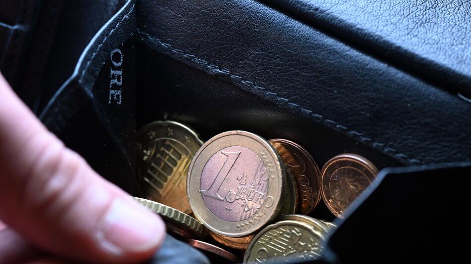 Geld im Portemonnaie