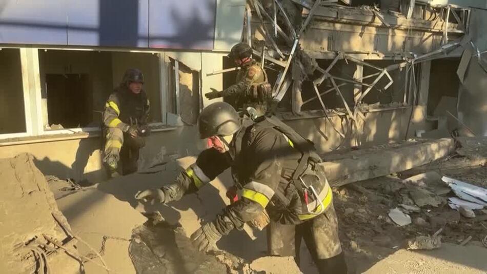 Ukraine: Verletzte nach russischem Angriff auf Saporischschja 