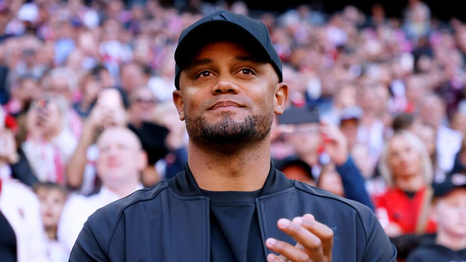 Vincent Kompany führte den FC Bayern in seiner ersten Saison zur Meisterschaft.