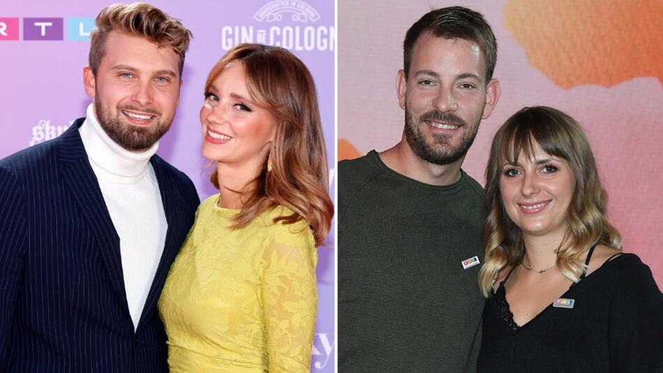 "Der Bachelor" von 2022, Dominik Stuckmann (l.), ist mit Siegerin Anna Rossow bis heute ...