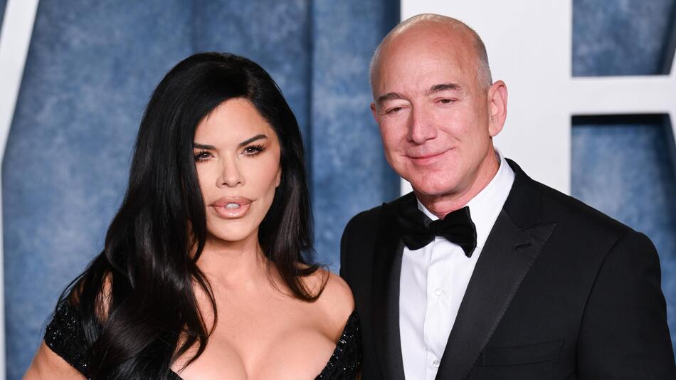 Jeff Bezos und Lauren Sánchez